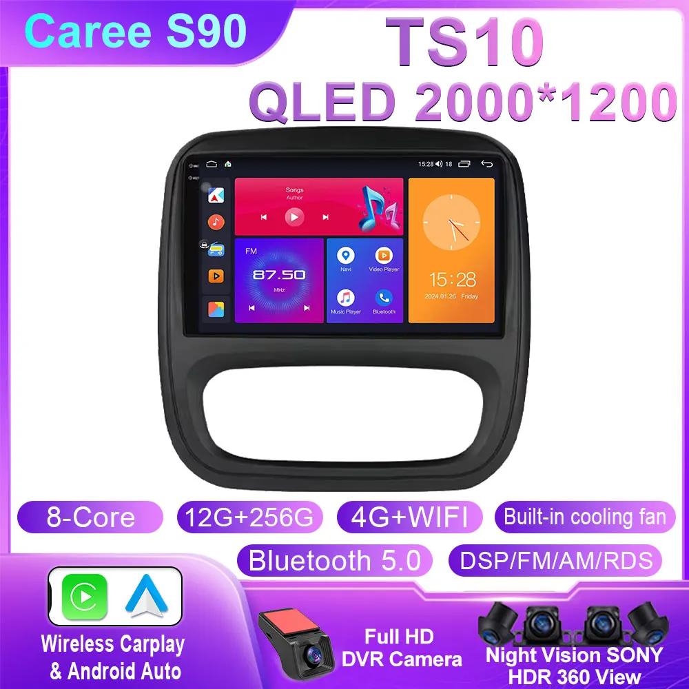 Android 14 For Renault Trafic 3 2014 - 2021 For Opel Vivaro B 2014 - 2018 Auto Radio Multimedia Car Player GPS Video Cam Dash BT