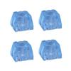 4 Piece Square Anti Slip Rubber Feet Pad For Speakers And Furniture With Enhances Grip And Shock Absorption