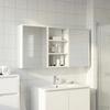 Bathroom Cabinet Set 3 pcs 126 x 16 x 62.5 cm Engineered Wood
