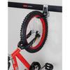 Vertical Bike Hook Wall Mounted Garage Storage Space Saver Snap In Easy Install Softgrip Anti-Slip Adjustable Holds 50 lbs 12 to