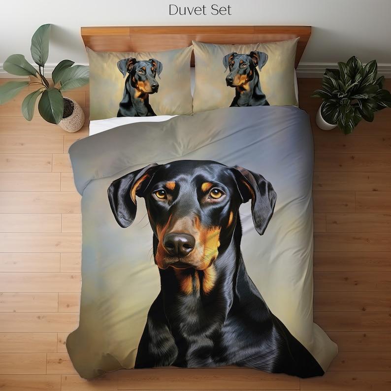 Bedding Set Doberman Pinscher