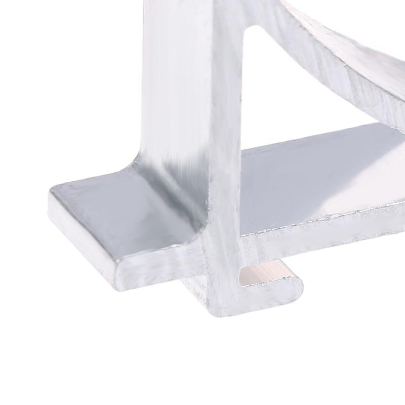 6Pcs Metal K Type Freezer Shelf Clips Refrigerator Support Hooks Cooler Shelf Brace Refrigerator Beverage Cabinet Shelf Buckles