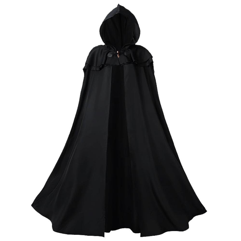 Capa de Cavaleiro Medieval com Tecido de Poliéster para Fantasias de Cosplay e Halloween para Adultos
