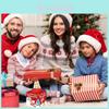 Weihnachtsstrumpf Geschenkbox in Rot für Feiertagsparty-Dekoration und Feiergeschenk
