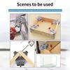 90 Degree Right Angle Clamp 2/4PCS Stainless Steel Carpenter Splicing Quick Clamp Locator Fixed Frame Clamp Woodworking Tools