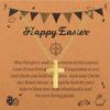 Cross Necklace for Women, Baptism First Holy Communion Confirmation Easter Gifts Teenage Christmas Gift for Mom Nephew