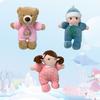 Soft Baby Comforting Doll Pillow Cute Bear Plush Toy For Boys Girls Children's Festival Gift 30cm