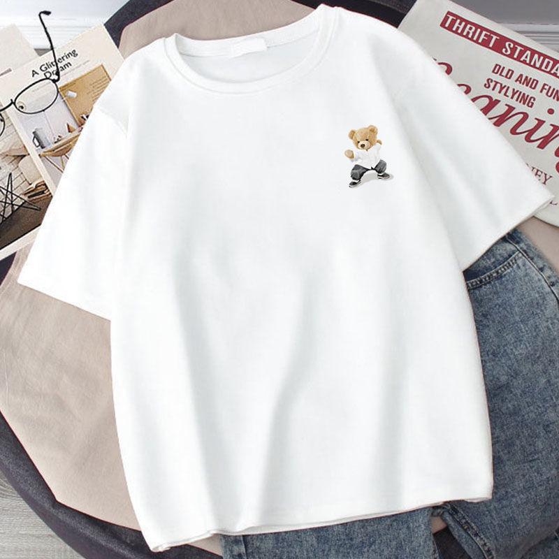 

Men s White Short Sleeve T-shirt, 2024 Hong Kong Trend, Loose Fit Summer Tee 2X-Large