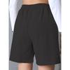 Trendy Women's Casual Drawstring  Elastic Waist Relaxed Straight Leg Shorts, Lightweight Breathable Summer Shorts for Daily Wear & Outings shorts