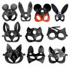 Mascarilla Sexy de Cosplay Crea Atmósfera Búho Relleno de Esponja Zorro Juego de Rol Mascarilla de Media Cara Accesorio de Fiesta para Bailar