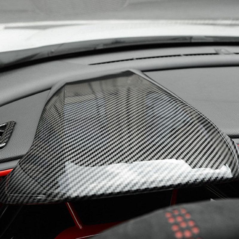 Pokrywa Ramki Wykończenia Deski Rozdzielczej Samochodu Kierownicy Konsoli Środkowej Obudowa Panelu Wskaźników Naklejka Dla Honda Civic 10. Generacji FK7 FK8 SIFC