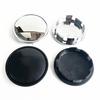 4 Pcs 65mm Black or Silver Blank Base Hub Caps Auto Exterior Accessories For Car Wheel Center No Logo Badge Emblem Rim Cover Cap