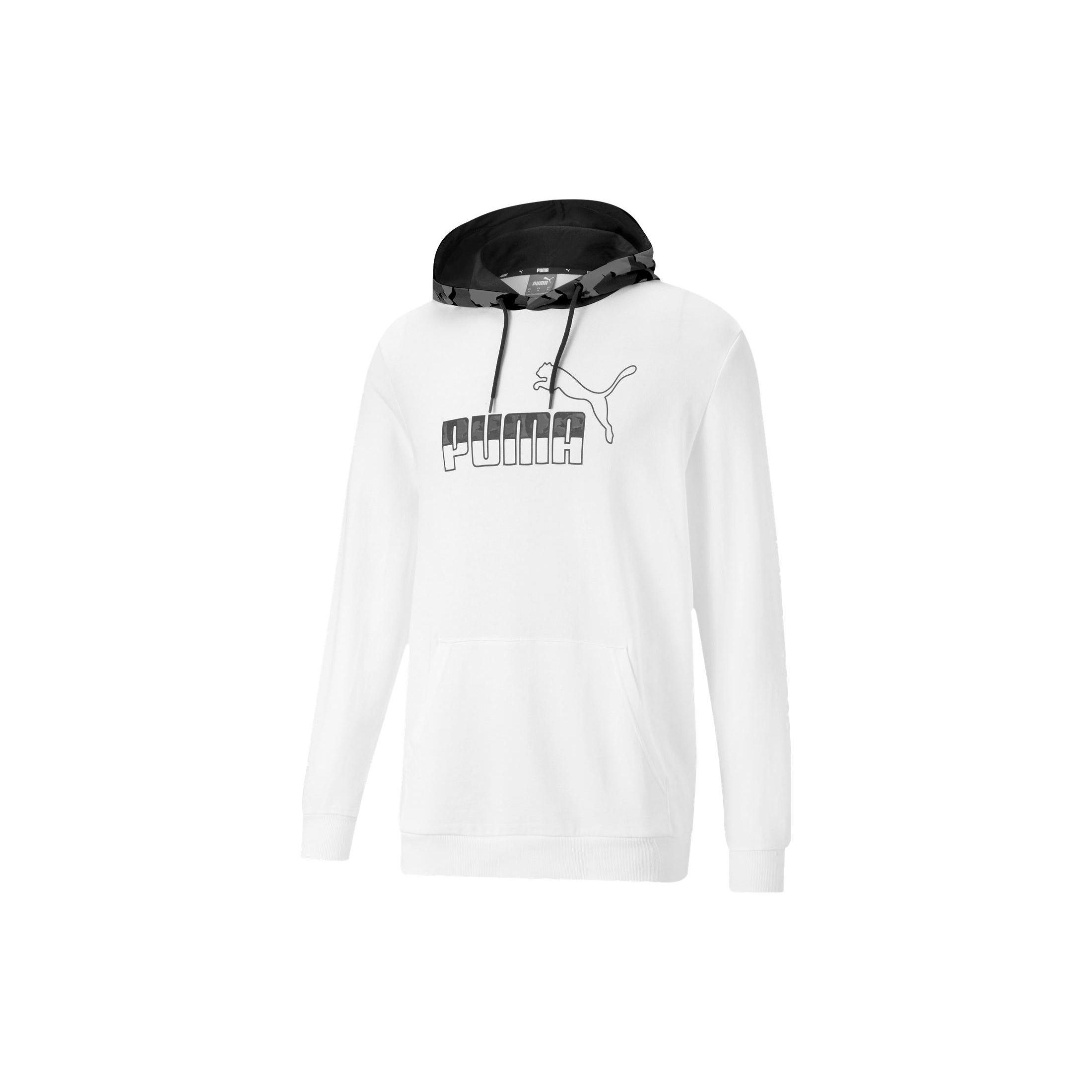 

Puma Letter Logo Print Casual Retro American Hoodie Men hoodies White 588498-02 S