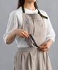BRUNO Switchron Kitchen Apron with Towel Rack, Salon Apron, Garcon Apron, Ideal for DIY, Outdoor Activities, and Lessons, Women's and Men's, Ash,