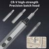 Electric Screwdriver, Magnetic Storage, Premium   Steel Material, Type-C Charging, LED Shadowless Light for   Maintenance and Repa