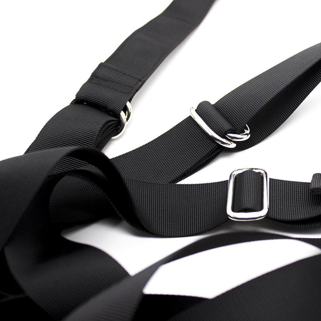 Carmen Swing with Cushion Doorway Restraint & Leg Spreader - Couple's BDSM Alternative