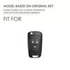 Car Key Case For Chevrolet Cruze Aveo Camaro Epica Lova Sail Spark Opel Astra Corsa Keychain Holder Fob Interior Accessories