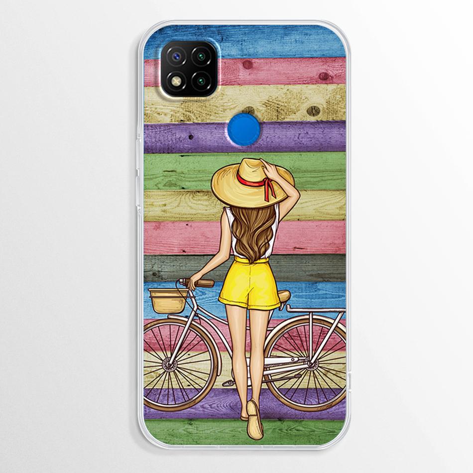 For Xiaomi Redmi 10A Case Fashion Marble Clear Silicon Soft TPU Cover Coque For Xiaomi Redmi 10A 10 A 6.53'' Phone Cases Fundas