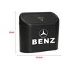 AAUT1 Car Trash Can Storage Box Vehicle Multifunctional Garbage Dust Case Stickers For Mercedes Benz A B C E S AMG CLA CLK GLA