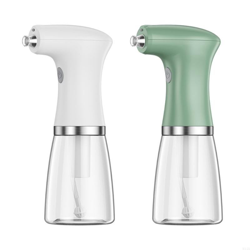 Electric Olive Oil Spray Bottle Dispenser USB Charging Sauce Jar Vinegar Storage Bottle For Barbecue Kitchen Oil Sprayer