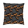 Vampire Bat Throw Pillow Case Home Decoration Halloween Goth Occult Witch Nordic Cushion Cover Car Double Sided Print Pillowcase