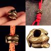 Unique Snake Head Metal Beads Pendant for Paracord and DIY Enthusiasts Jewelry Making Paracord Bead