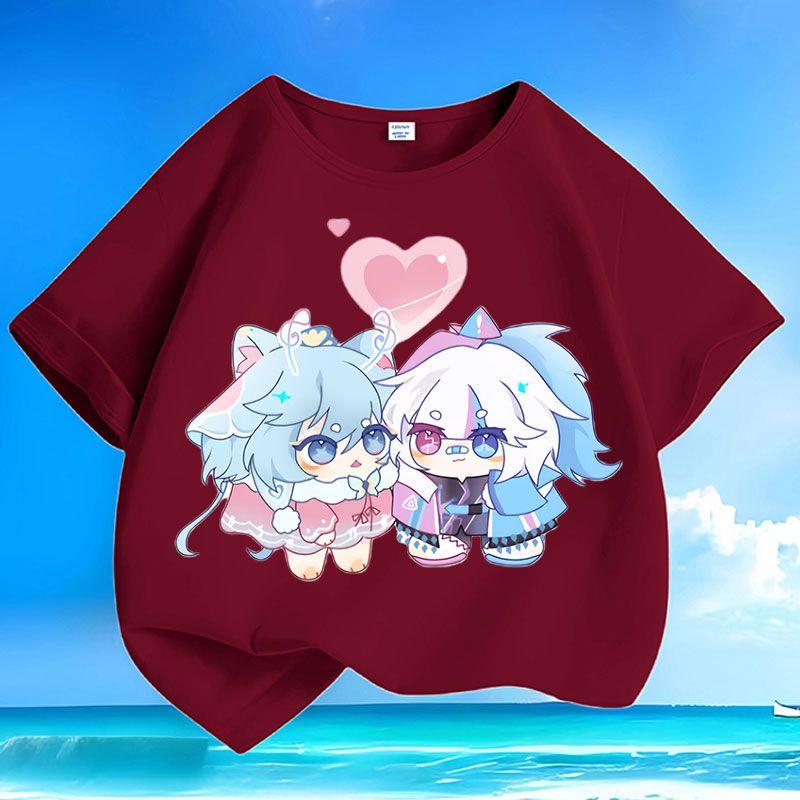 

Cute Egg-shaped Party Tops for Children, Loose Tops for Boys and Girls Summer 160