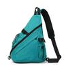 Borsa a tracolla da uomo impermeabile in nylon con espansione della capacità per viaggi casual