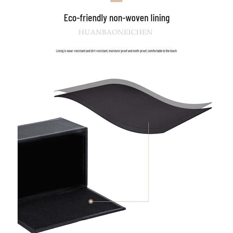 Guraid Square Leather Tissue Box Dispenser