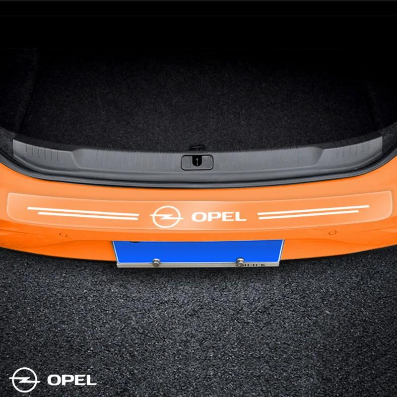 New Car Trunk Transparent Protective Sticker For Opel Astra J Insignia Astra Corsa Zafira B Mokka Vivaro Meriva Car Accessories