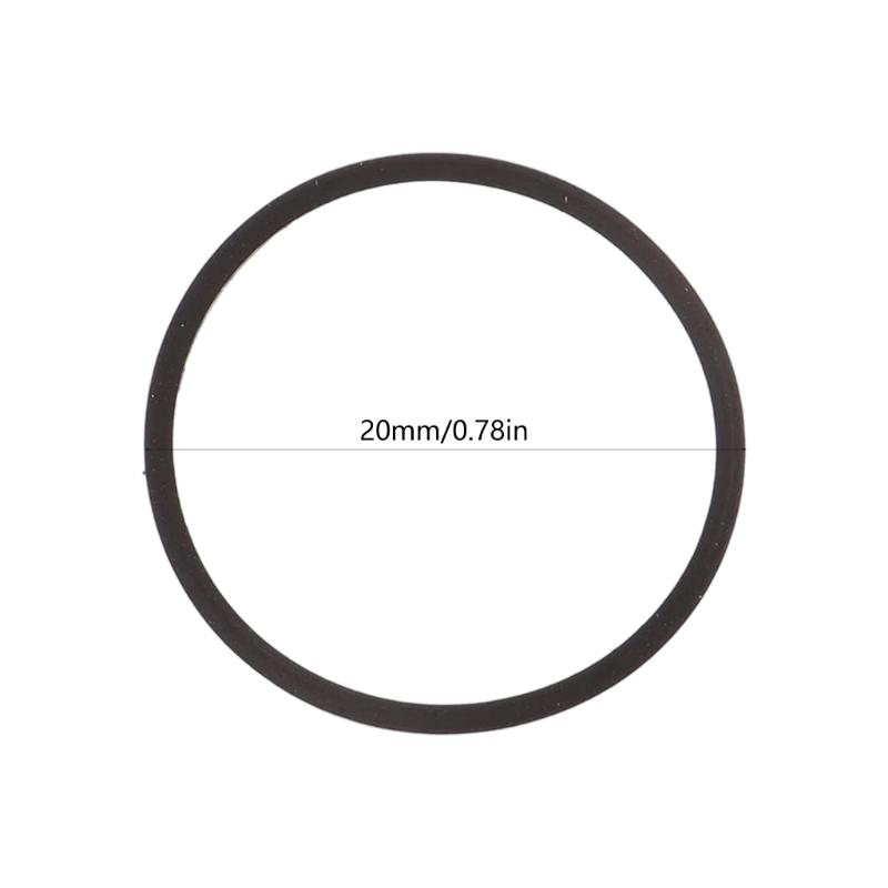 20PCS Long Lasting Motor Bands Rubber Texture for Disk Drives Roller Machines Humidifier Maintenance Replacement