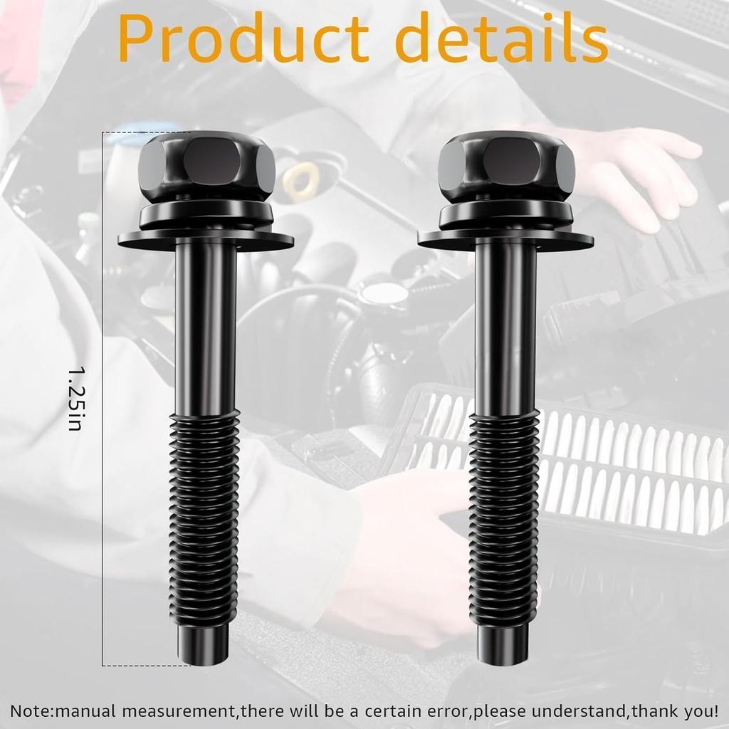 41085 Engine Air Filter Box Cover Screw Bolts, Air Cleaner Fastener Compatible with Honda Civic CR-V Odyssey Element 90091-RAA-A00, 90091-P36-000,