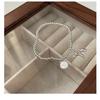 Korean Style S925 Sterling Silver Balloon Dog Beaded Bracelet - Handmade, Elastic, Fashionable, Cute Jewelry