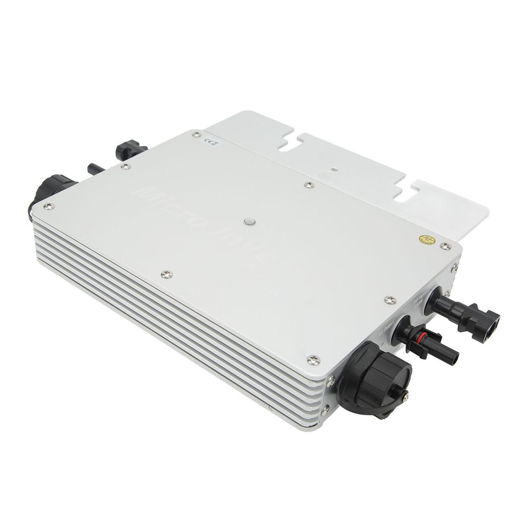 WVC700W Solar Grid Tie Inverter Solar PV Inverter with Waterproof LCD Screen Silver