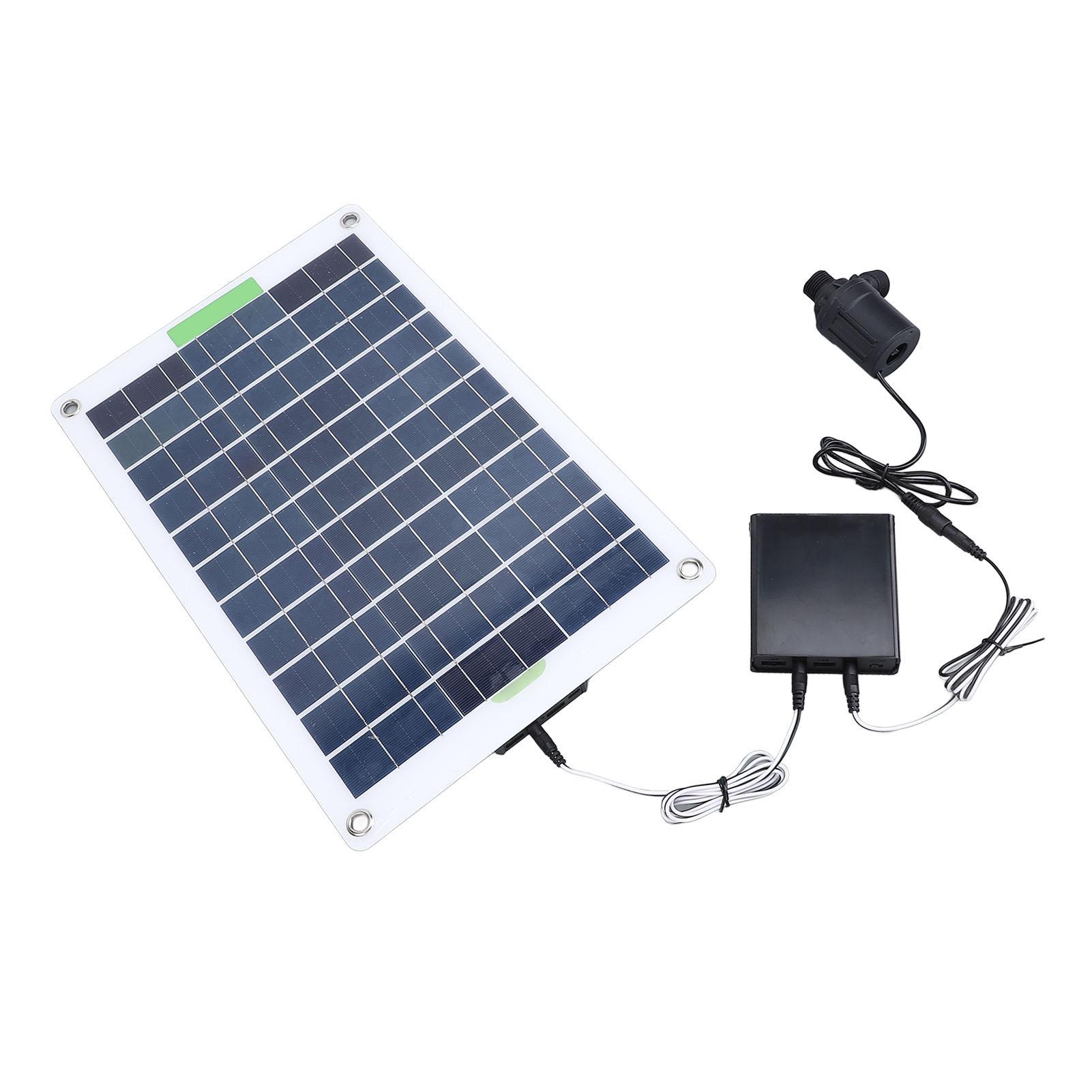 

Solar Water Pump Professional Monocrystalline Silicon 16.4FT Head 100W Solar Powered Water Fountain Pump with Energy
