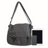 Stor Kapacitet Afslappet Alsidig Studenter Vintage Budtaske Pendler Skulder Crossbody Taske