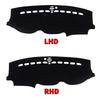For Jeep Grand Cherokee WK2 2011 2012 2013- Car Dashboard Cover Dashmat Non‑Slip Protective Dash Mat Pad Auto Accessories