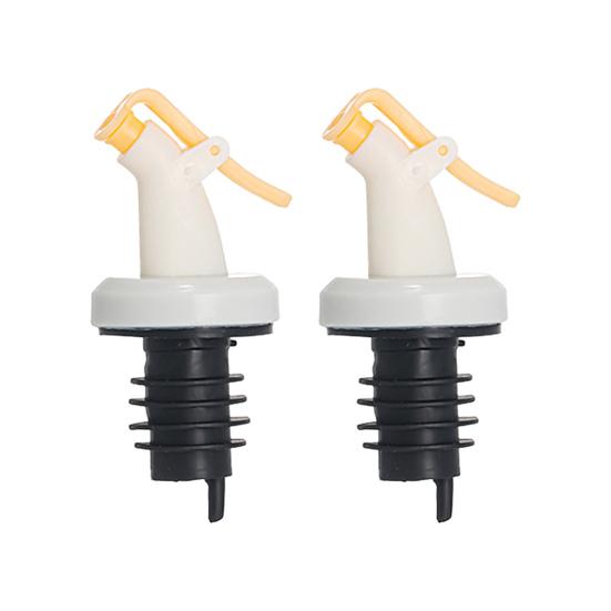 

2 шт. пробка для бутылки с приправами многоразовая антизасоряющая прочная многоцелевая пробка для масла для кухни жёлтый