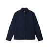 Blue Simple Casual Business Commuter Versatile Comfortable Stand Collar Woven Jacket Men Jackets Deep-Blue F11M632702FDB
