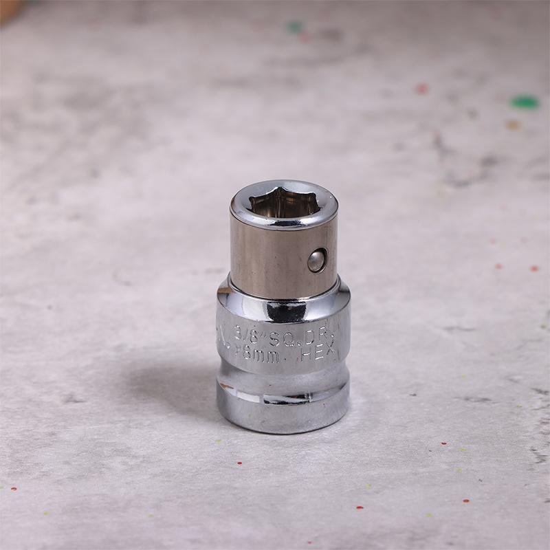 Adaptador de Soquete Conversor de Bits de Soquete com Haste Hexagonal Ferramenta Adaptadora de Conversão de Soquete de Impacto Instalar Substituir Ferramentas de Reparo