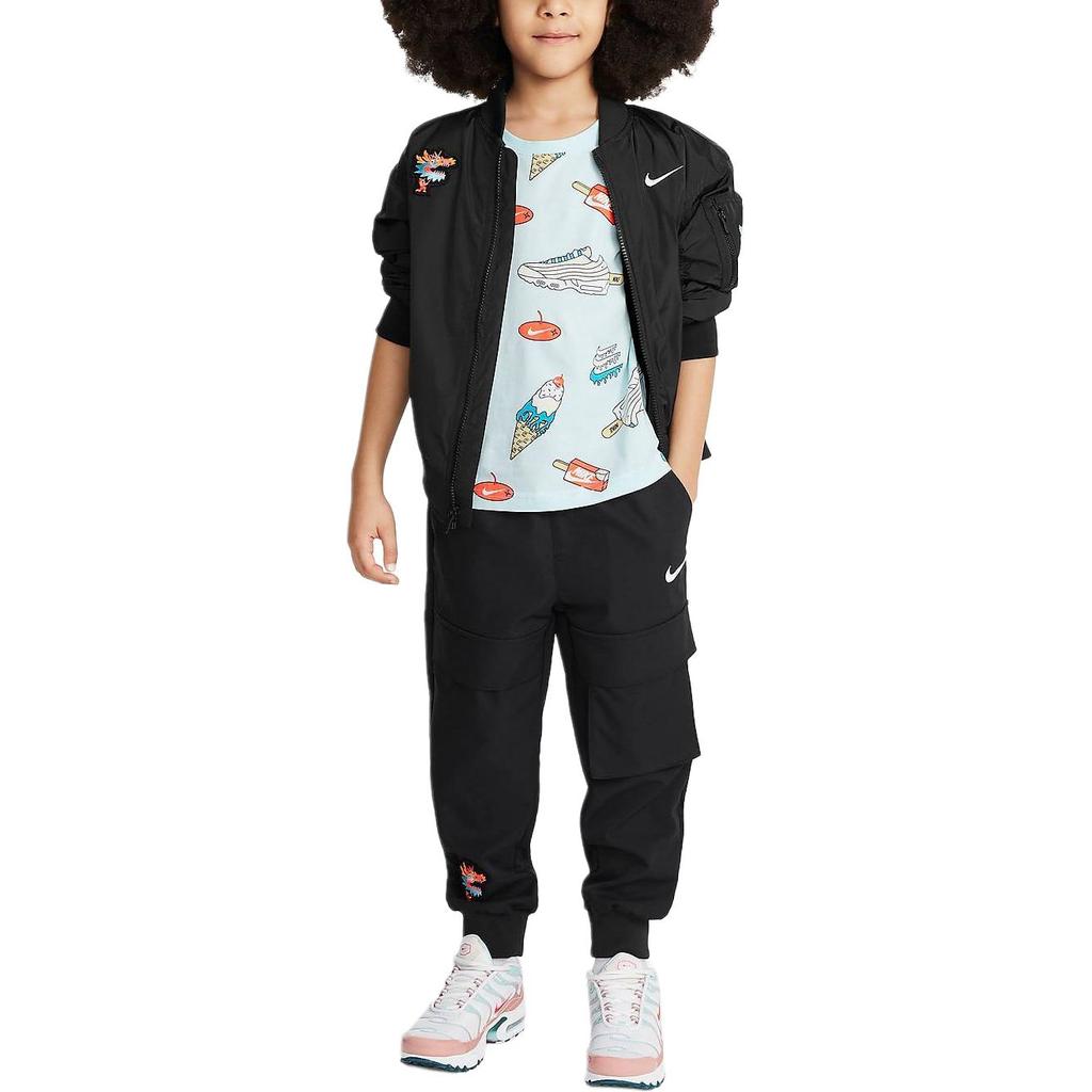 Nike T Shirt Sole Food Green Kids' HJ1677-474