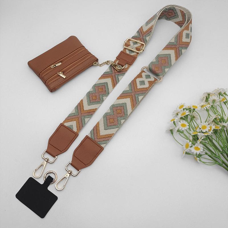New Mobile Phone Strap Lanyard Removable Shoulder Messenger Bag Adjustment Strap Wrist Lanyard Strap Bag Parts Accessories