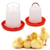 1.5L 8L 15L Bebedero para Pollos y Pájaros Contenedor de Agua Colgante Bebedero Duradero para Aves de Corral Alimentador Suministro de Agua