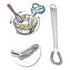 1 Piece Sauces Honey Kitchen Accessories Spring Coil Egg Whisk Egg Stirrer Baking Tools Agitator