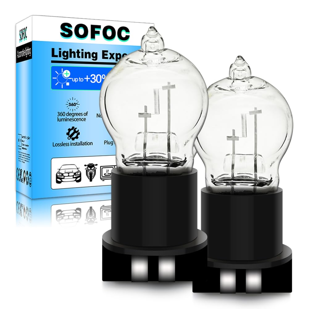 SOFOC PW24W 12V 24W 800LM Warm White DRL/Steering/Brake/Reverse Light 12182