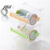 Transparent Tape Dispenser Washi with Cutter Desktop Multi Roll Holder Masking Organizer for Office Home School Modern Desk Accessory