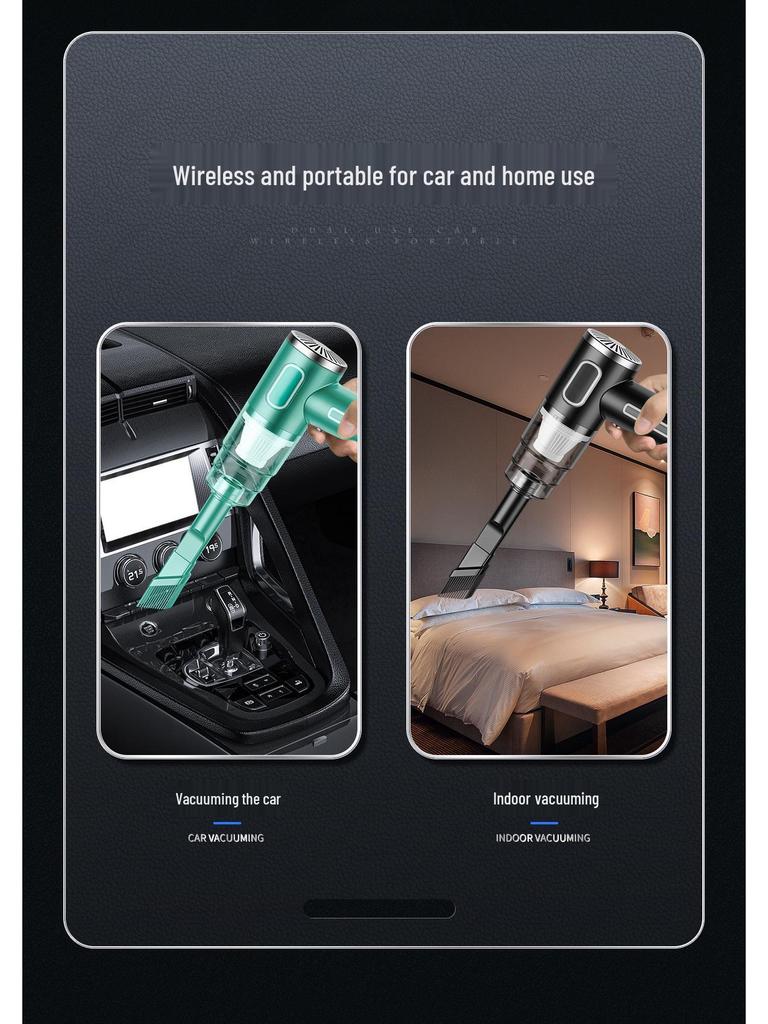 Tragbarer Autostaubsauger: Wiederaufladbares Handmodell für den grenzüberschreitenden Verkauf