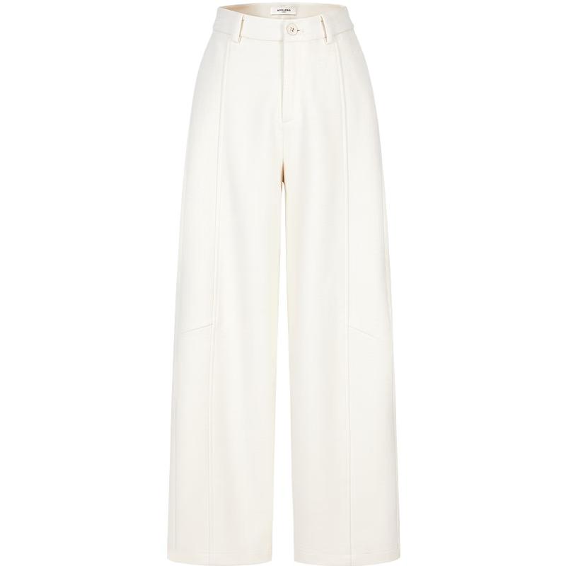 Women's High-Waisted Wide-Leg Commuter Trousers