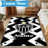 Custom Name Cam Abstract Artwork Rug Game Carpet, Floor Mat for Bedroom Living Room Entryway Rug, Home Decor Idea Gift for Christmas Birthday