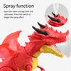 Kids Electric Flying Dragon Toy Light-Up Eyes Roaring Spraying Movable Joints Funny Toddlers Walking Dragon Action Figure Model Boys Perfect Gift